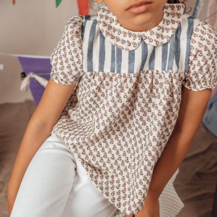 Camisa Canesú Plazuela.
