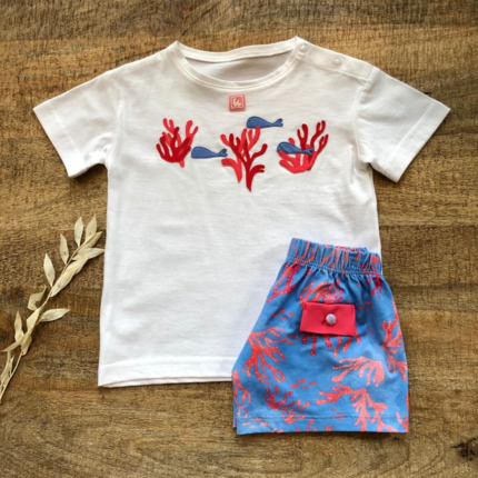 Camiseta Coral.