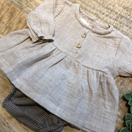 Conjunto Blusa Beige.