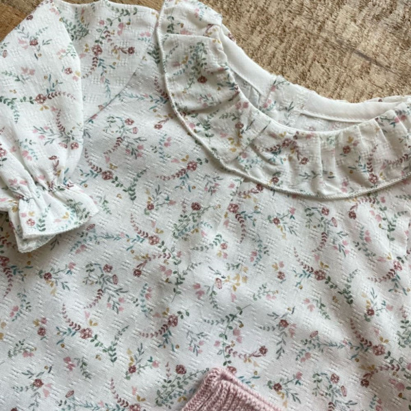 Conjunto Blusa Flores. (2)