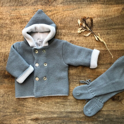 Conjunto Capuchón Azul.